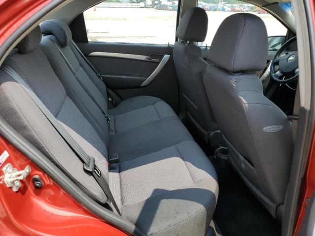 KL1TD5DE7BB127640 - 2011 CHEVROLET AVEO LS Qırmızı foto 10