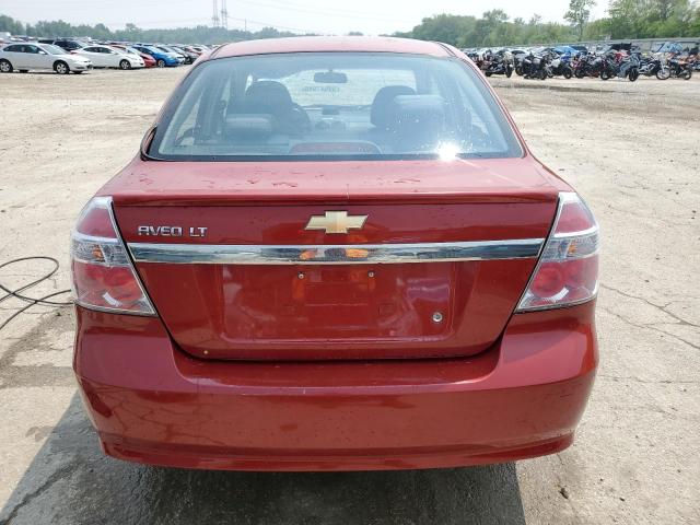 KL1TD5DE7BB127640 - 2011 CHEVROLET AVEO LS Qırmızı foto 6
