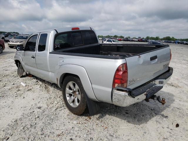 5TETU62N55Z117500 - 2005 TOYOTA TACOMA PRERUNNER ACCESS CAB SILVER photo 2