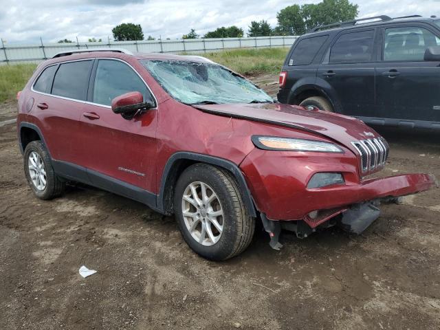 1C4PJMCB0GW323164 - 2016 JEEP CHEROKEE LATITUDE BURGUNDY photo 4