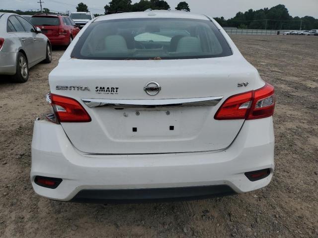 3N1AB7AP2HY257460 - 2017 NISSAN SENTRA S WHITE photo 6