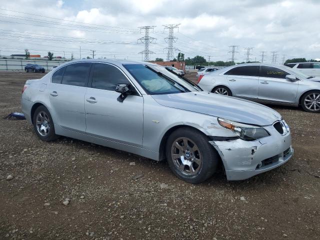 WBANA53514B845244 - 2004 BMW 525 I SILVER photo 4