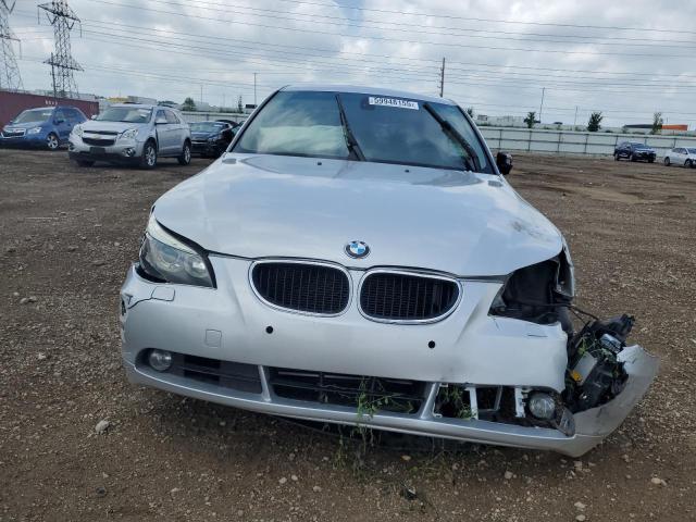 WBANA53514B845244 - 2004 BMW 525 I SILVER photo 5