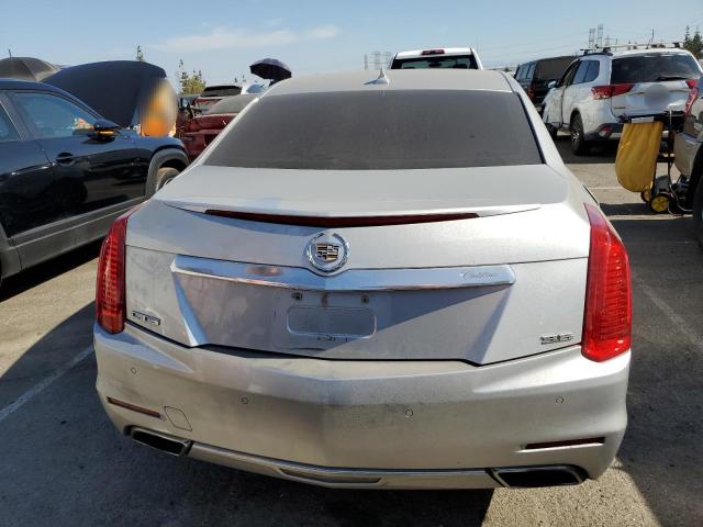 1G6AR5S36E0146735 - 2014 CADILLAC CTS LUXURY COLLECTION SILVER photo 6