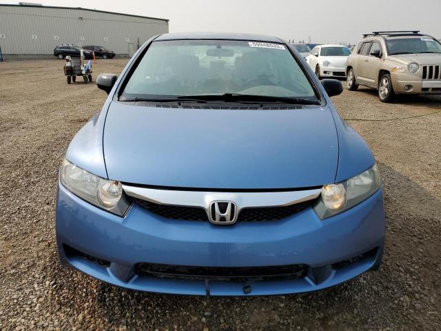 2HGFA1F44AH021391 - 2010 HONDA CIVIC DX-G BLUE photo 5