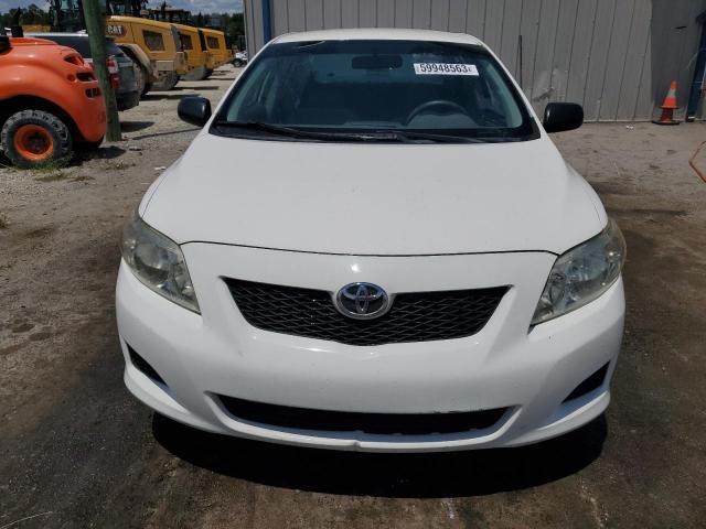 JTDBL40EX9J036773 - 2009 TOYOTA COROLLA BASE WHITE photo 5