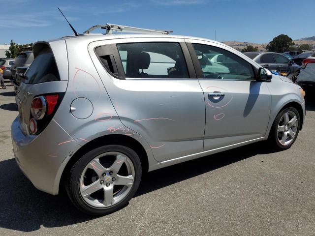 1G1JE6SH8C4129346 - 2012 CHEVROLET SONIC LTZ SILVER photo 3