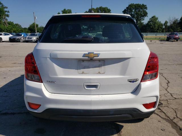 3GNCJKSB8LL120230 - 2020 CHEVROLET TRAX LS WHITE photo 6