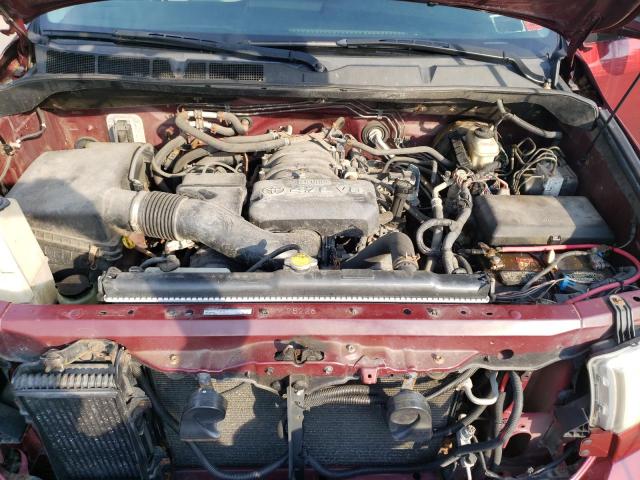 5TBBT54197S457714 - 2007 TOYOTA TUNDRA DOUBLE CAB SR5 RED photo 11