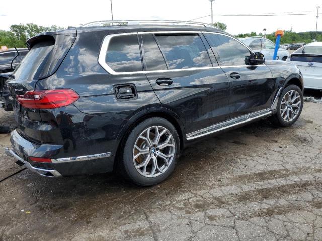 5UXCW2C53KL082241 - 2019 BMW X7 XDRIVE40I შავი ფოტო 3