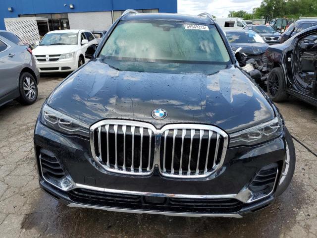 5UXCW2C53KL082241 - 2019 BMW X7 XDRIVE40I შავი ფოტო 5