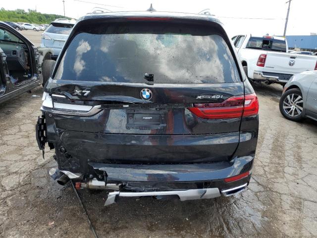 5UXCW2C53KL082241 - 2019 BMW X7 XDRIVE40I შავი ფოტო 6