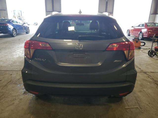 3CZRU6H78GM738517 - 2016 HONDA HR-V EXL GRAY photo 6