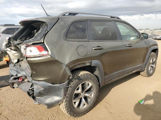1C4PJMBS9FW545296 - 2015 JEEP CHEROKEE TRAILHAWK GREEN photo 3