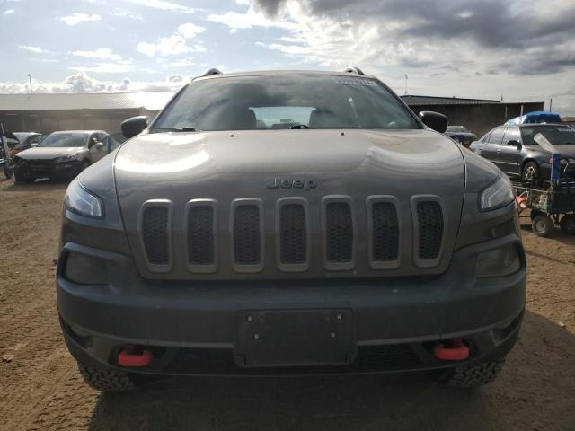 1C4PJMBS9FW545296 - 2015 JEEP CHEROKEE TRAILHAWK GREEN photo 5