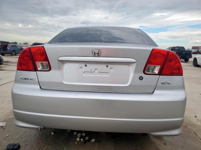2HGES26734H621896 - 2004 HONDA CIVIC EX SILVER photo 6