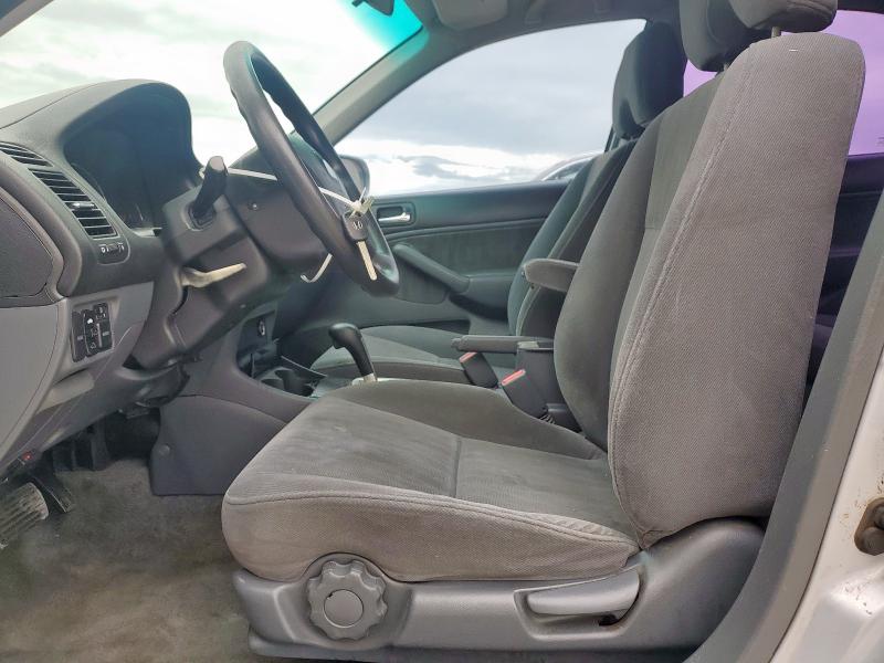 2HGES26734H621896 - 2004 HONDA CIVIC EX SILVER photo 7