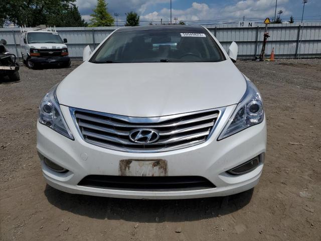 KMHFH4JG5EA340988 - 2014 HYUNDAI AZERA GLS WHITE photo 5