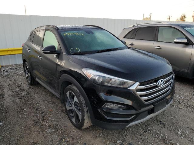 KM8J33A2XJU615271 - 2018 HYUNDAI TUCSON VALUE BLACK photo 1