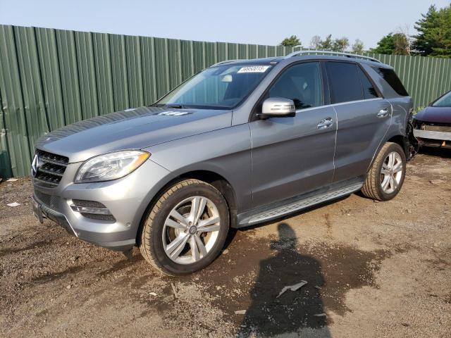 4JGDA5HB8DA217986 - 2013 MERCEDES-BENZ ML 350 4MATIC SILVER photo 1