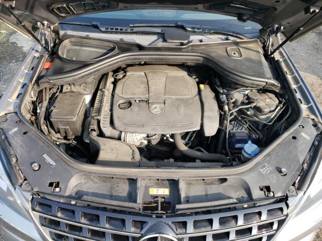4JGDA5HB8DA217986 - 2013 MERCEDES-BENZ ML 350 4MATIC SILVER photo 11