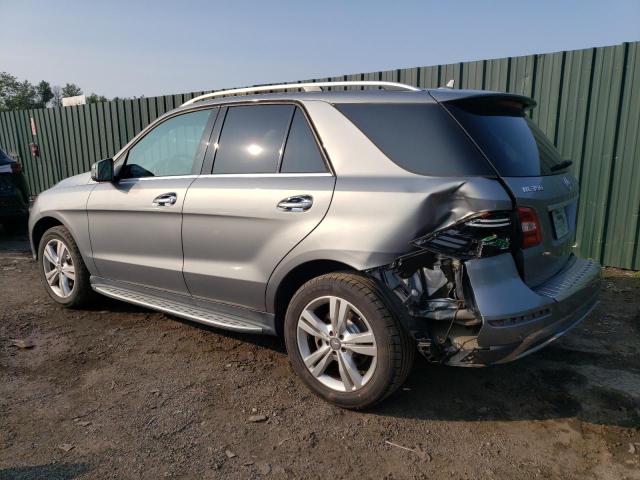 4JGDA5HB8DA217986 - 2013 MERCEDES-BENZ ML 350 4MATIC SILVER photo 2