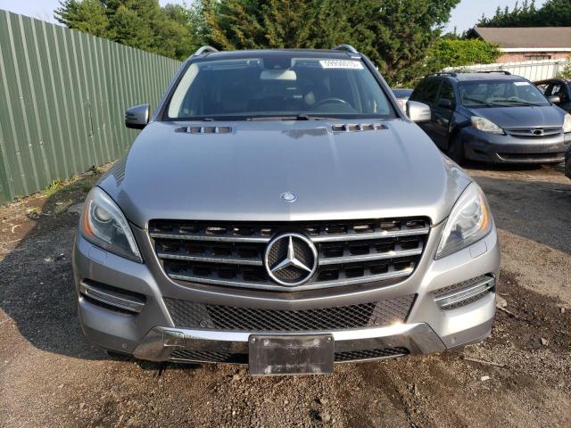 4JGDA5HB8DA217986 - 2013 MERCEDES-BENZ ML 350 4MATIC SILVER photo 5