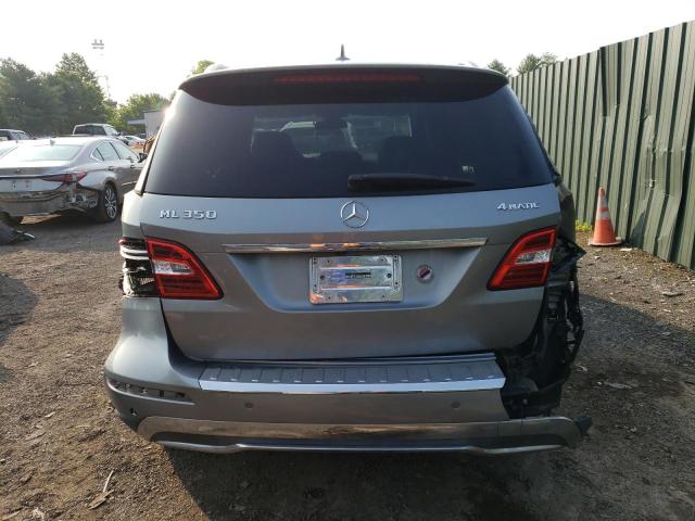 4JGDA5HB8DA217986 - 2013 MERCEDES-BENZ ML 350 4MATIC SILVER photo 6