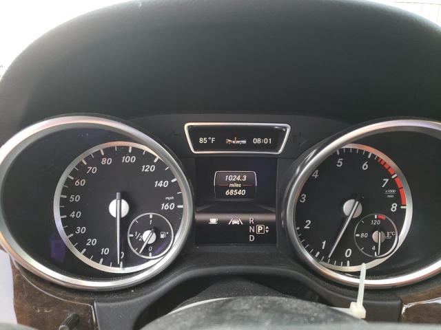 4JGDA5HB8DA217986 - 2013 MERCEDES-BENZ ML 350 4MATIC SILVER photo 9