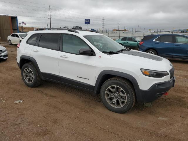 1C4PJMBX4LD565927 - 2020 JEEP CHEROKEE TRAILHAWK WHITE photo 4