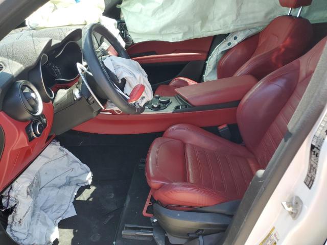 ZASPAKBN5K7C30246 - 2019 ALFA ROMEO STELVIO TI WHITE photo 7