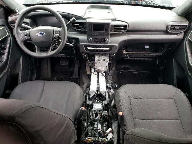 1FM5K8AB6MGC25837 - 2021 FORD EXPLORER POLICE INTERCEPTOR BLACK photo 8