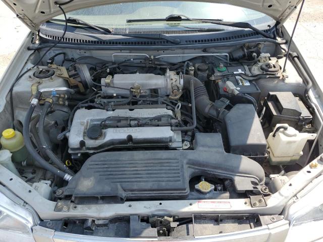 JM1BJ2225Y0249762 - 2000 MAZDA PROTEGE DX BEIGE photo 11