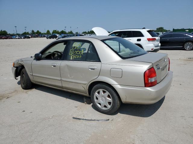 JM1BJ2225Y0249762 - 2000 MAZDA PROTEGE DX BEIGE photo 2