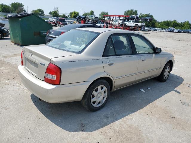 JM1BJ2225Y0249762 - 2000 MAZDA PROTEGE DX BEIGE photo 3
