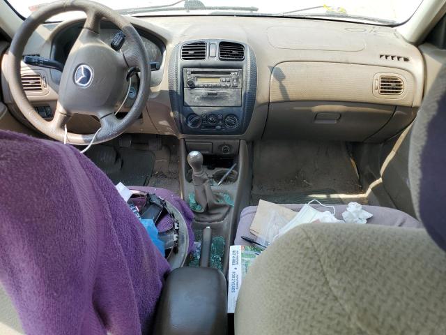 JM1BJ2225Y0249762 - 2000 MAZDA PROTEGE DX BEIGE photo 8