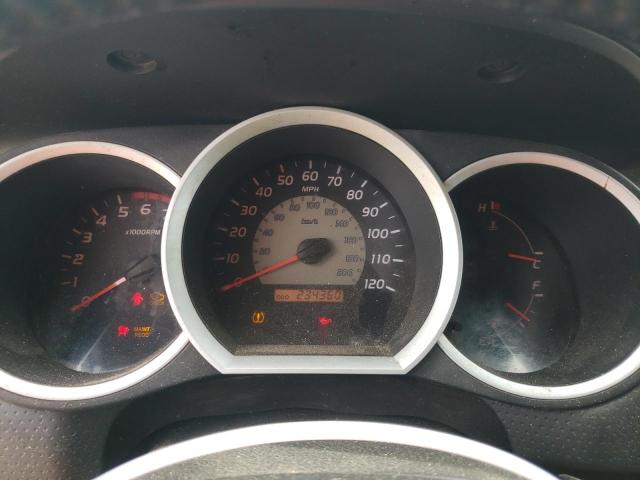 5TFJU4GN4BX006072 - 2011 TOYOTA TACOMA DOUBLE CAB PRERUNNER SILVER photo 9