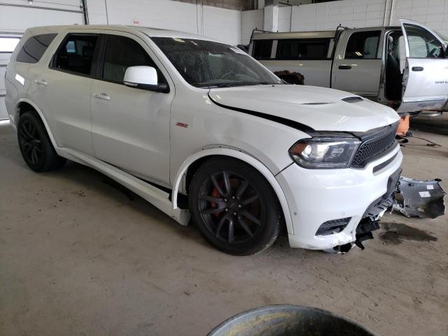 1C4SDJGJ3KC605925 - 2019 DODGE DURANGO SRT WHITE photo 4