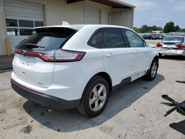 2FMTK3G95FBB64232 - 2015 FORD EDGE SE WHITE photo 3