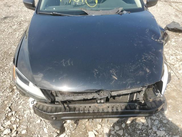 3VW2K7AJ1CM402594 - 2012 VOLKSWAGEN JETTA BASE 黑色 照片 11