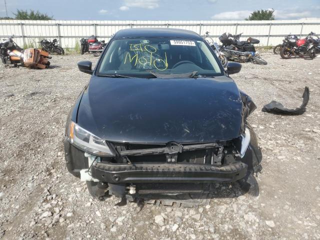 3VW2K7AJ1CM402594 - 2012 VOLKSWAGEN JETTA BASE 黑色 照片 5