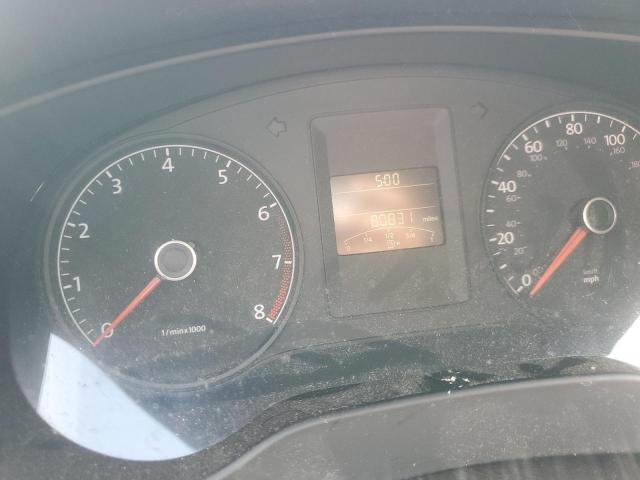 3VW2K7AJ1CM402594 - 2012 VOLKSWAGEN JETTA BASE 黑色 照片 9