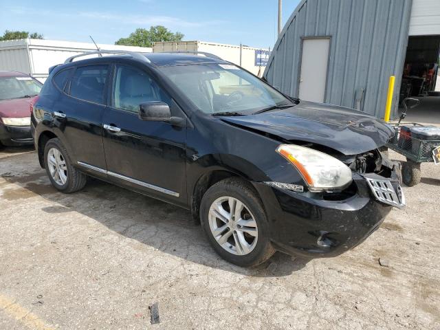 JN8AS5MV4CW707013 - 2012 NISSAN ROGUE S BLACK photo 4