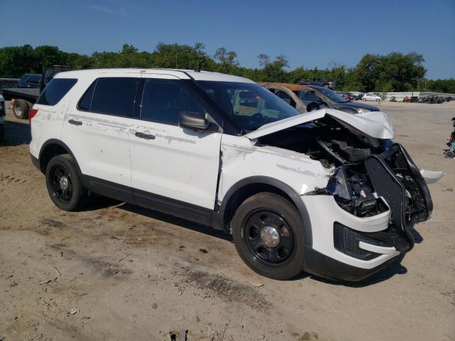 1FM5K8ARXJGB92298 - 2018 FORD EXPLORER POLICE INTERCEPTOR WHITE photo 4