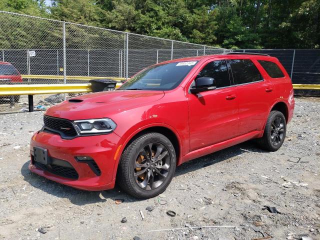 1C4RDJDG4NC100813 - 2022 DODGE DURANGO GT RED photo 1