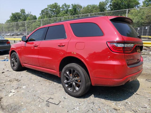 1C4RDJDG4NC100813 - 2022 DODGE DURANGO GT RED photo 2