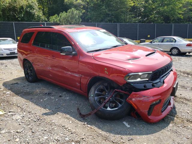 1C4RDJDG4NC100813 - 2022 DODGE DURANGO GT RED photo 4