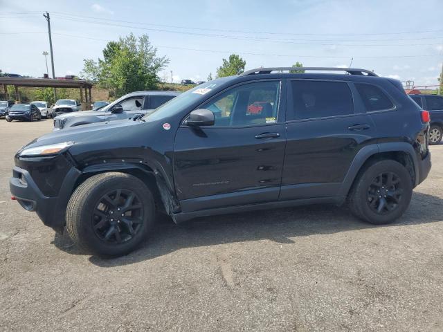 1C4PJMBS7GW375909 - 2016 JEEP CHEROKEE TRAILHAWK BLACK photo 1