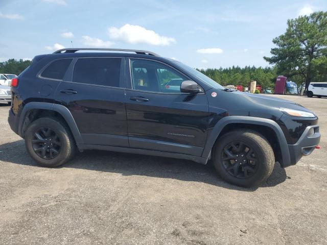 1C4PJMBS7GW375909 - 2016 JEEP CHEROKEE TRAILHAWK BLACK photo 4