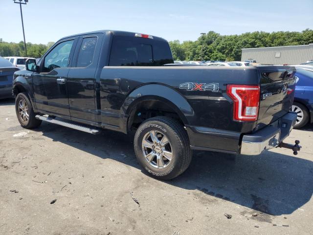 1FTFX1EF3FFD10741 - 2015 FORD F150 SUPER CAB BLACK photo 2